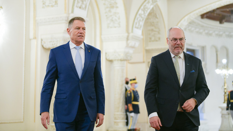 Klaus Iohannis, după discuţia cu președintele Estoniei, Alar Karis: „Este nevoie urgent de consolidarea substanţială a întregului Flanc estic”