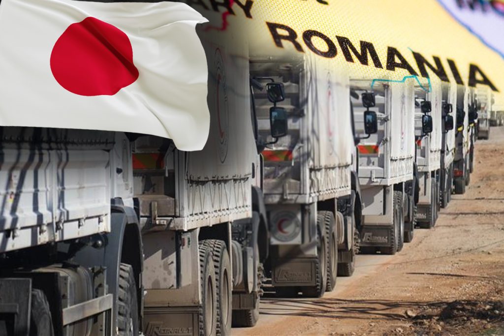 Japonia acordă asistență umanitară de urgență României, în contextul războiului din Ucraina