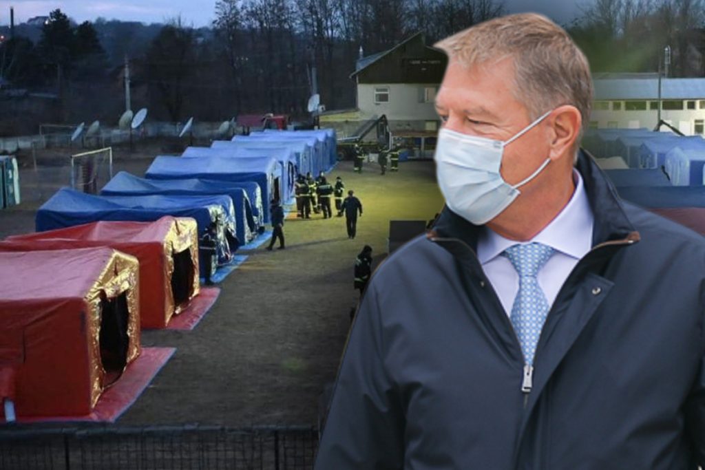 Klaus Iohannis s-a deplasat în tabăra de refugiați de la Siret. „Această criză umanitară se va extinde”