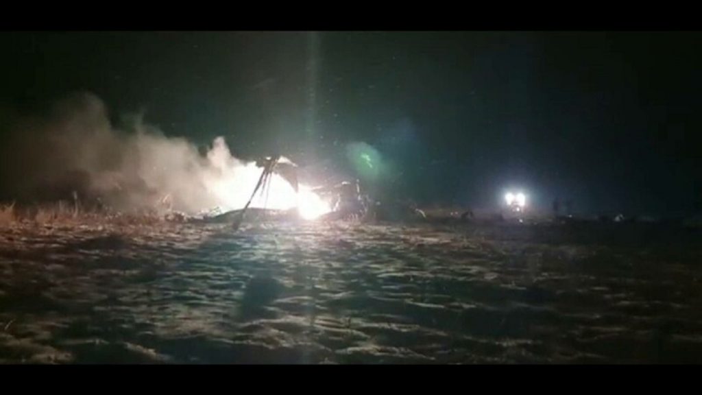 Momentul prăbușirii MiG-ului a fost filmat. Ce s-a văzut pe camerele de supraveghere