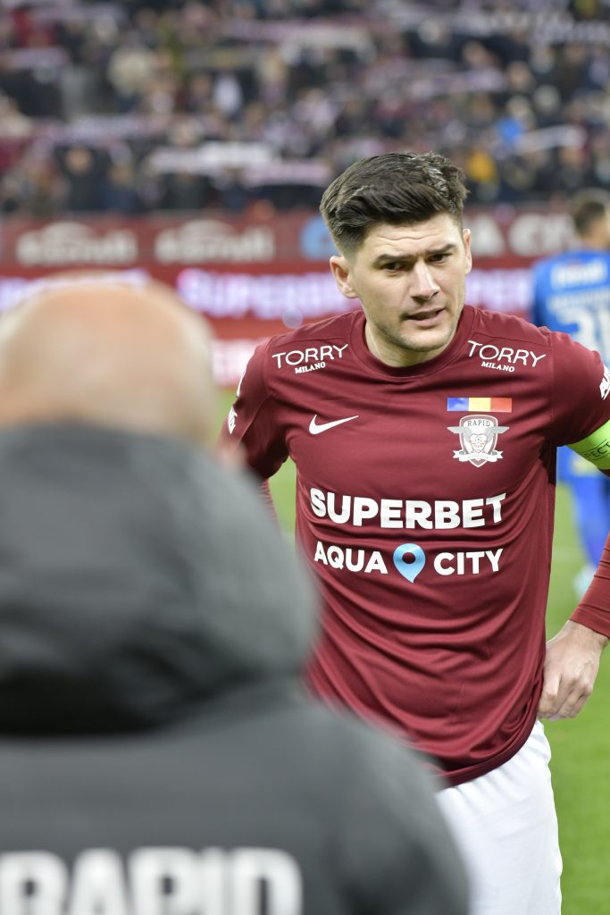 Cristi Săpunaru, criză de nervi în Giulești. Căpitanul Rapidului a vrut să bată un jucător de la U Craiova 1948: „Ai câştigat, du-te, tată, la vestiare”