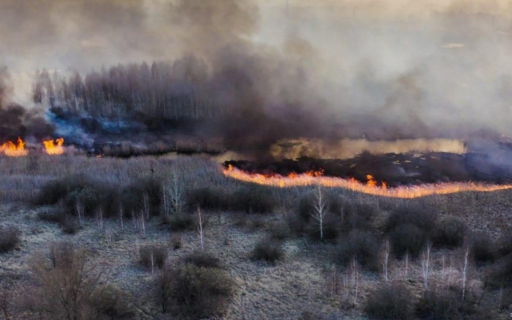 Reprezentanții ANM, precizări importante în urma incendiilor masive din zona centralei Cernobîl. În ce direcție o ia norul de fum. EXCLUSIV