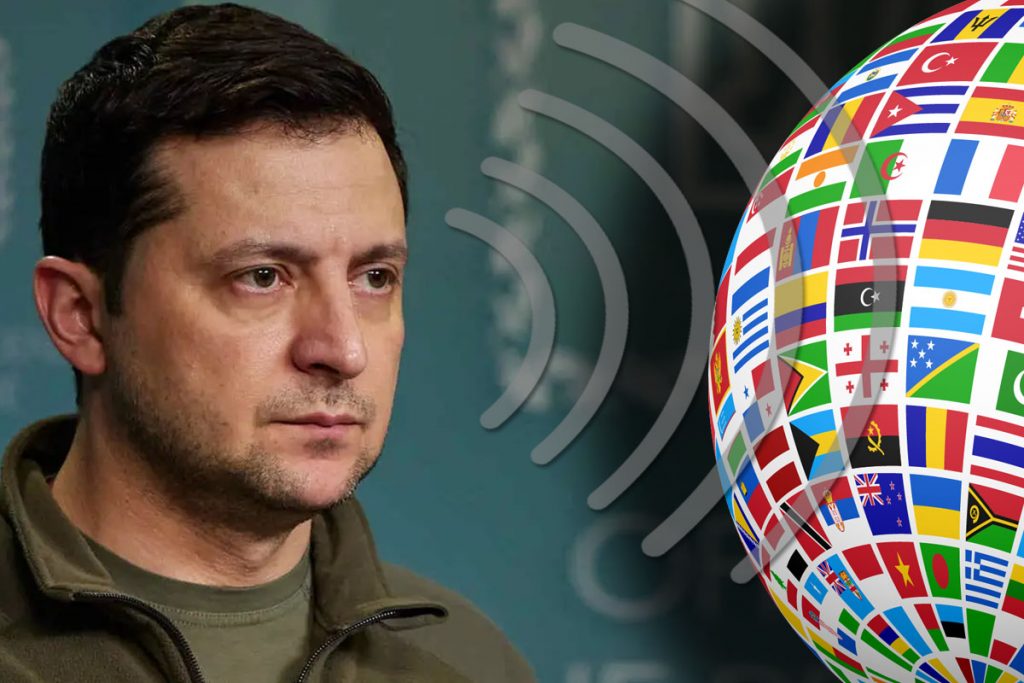 Un aeroport din Ucraina, distrus de ruși. Zelenski, apel către Occident. „Este datoria voastră umanitară”
