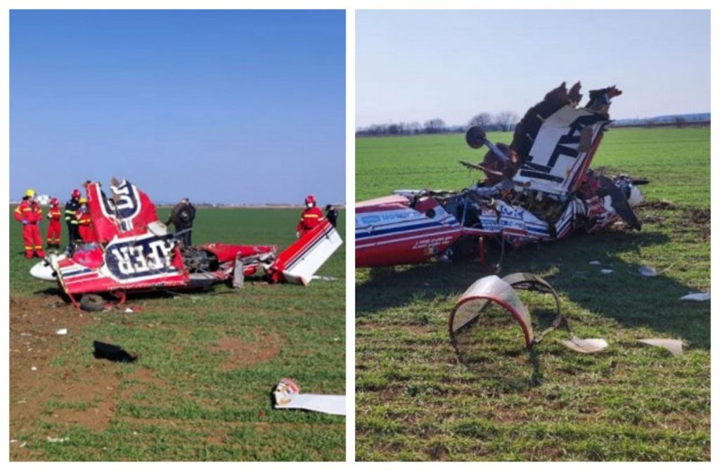 Un avion de acrobaţie s-a prăbuşit în judeţul Prahova. Cine este pilotul care a decedat