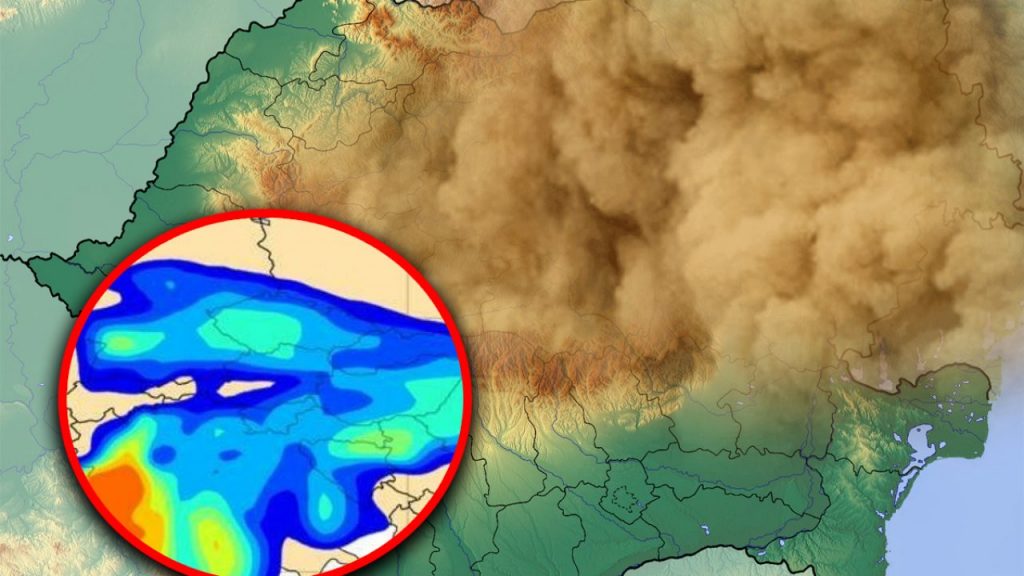 Un nor de praf saharian va ajunge în România. ANM a emis avertisment