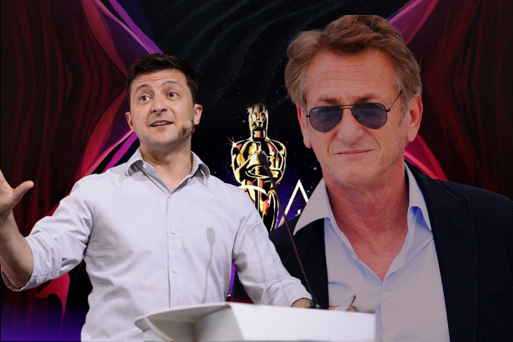 Zelenski a cerut să vorbească la gala Premiilor Oscar 2022. Ameninţarea făcută de actorul Sean Penn
