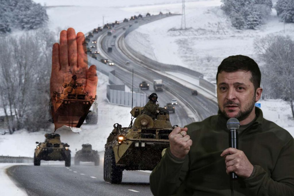 Zelenski nici nu se gândeşte să se predea. Preşedintele Ucrainei, hotărât să reziste invaziei ruseşti. „Ne apărăm pământul”