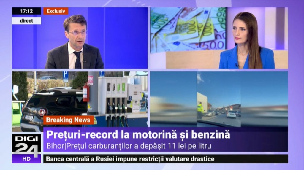 Digi 24, sanctionata pentru criza carburantilor