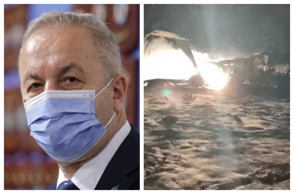 Ministrul Apărării dă asigurări că nu există nicio legătură între incidentul aviatic și războiul din Ucraina: „Toate sunt scenarii de science fiction”