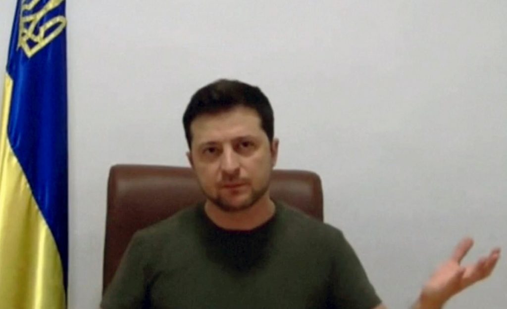 Volodimir Zelenski s-a adresat Parlamentului European: „Nimeni nu ne va rupe”. Apărarea Kievului, „prioritatea cheie” pentru Ucraina