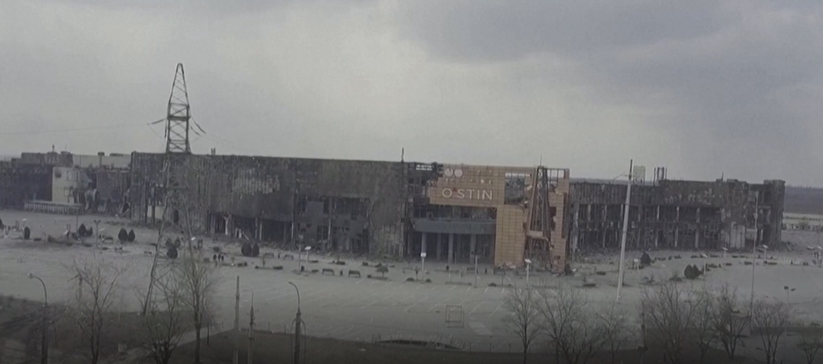 Motivul pentru care Putin vrea să pună mâna pe Mariupol. Imagini cumplite cu orașul distrus de bombardamente 