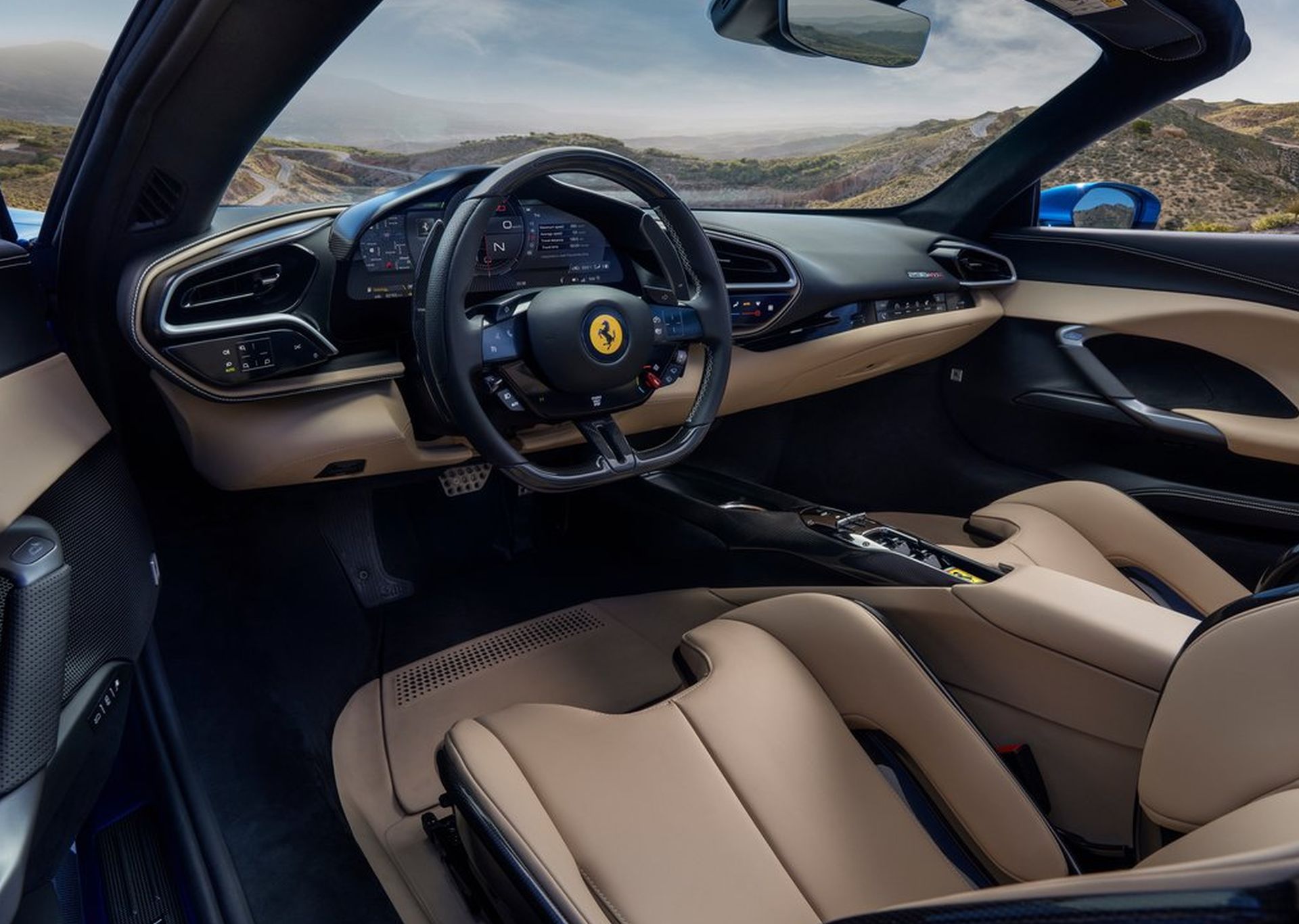 Prezentare oficială: noul Ferrari 296 Gran Turismo Spider. Modelul are un sistem de propulsie plug-in hybrid 