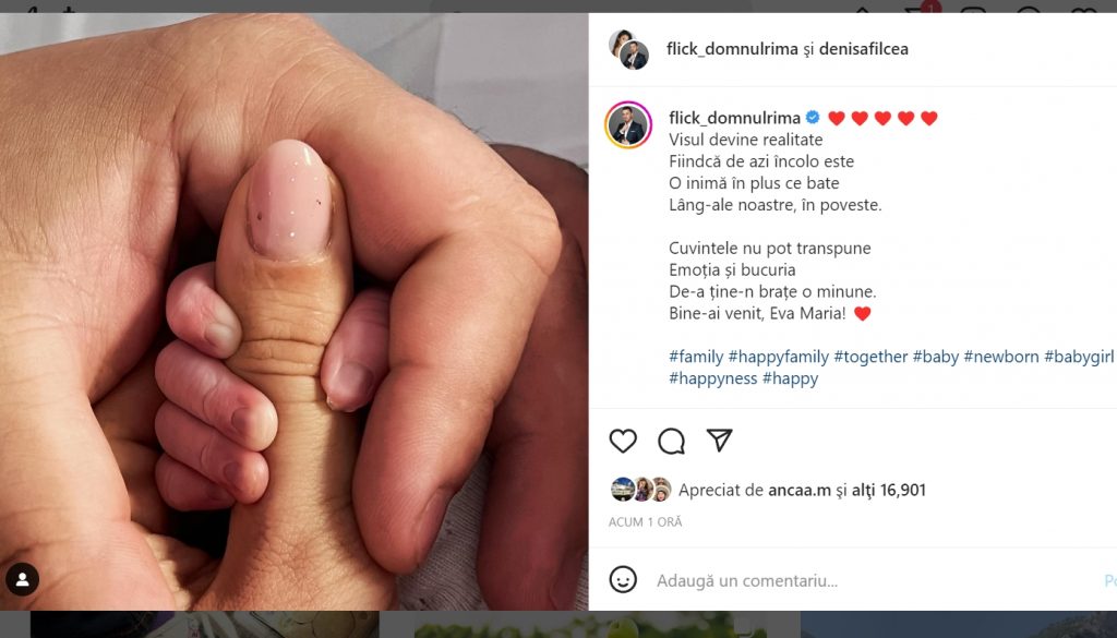 Fericire mare în familia lui Flick! Soţia acestuia a născut o fetiţă