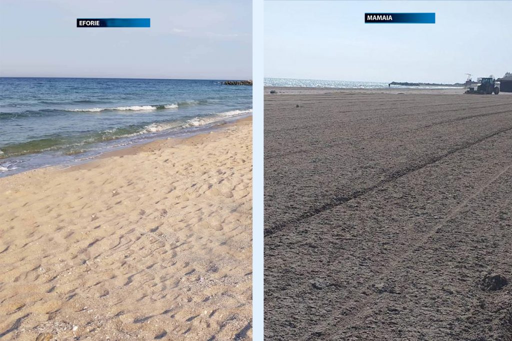 Plaja de la Eforie, refăcută după modelul celei de la Mamaia. Când încep lucrările pe Litoral
