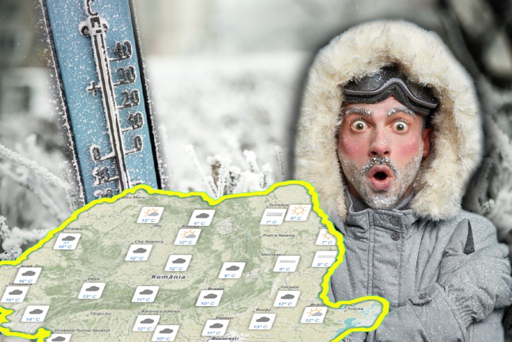 Val de aer polar în România. Cum va fi prognoza meteo ANM pentru finalul de săptămână