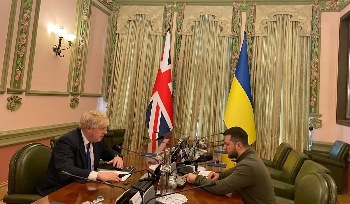 Vizita secretă a lui Boris Johnson la Kiev. Cum a ajuns în capitala Ucrainei fără să știe nimeni 