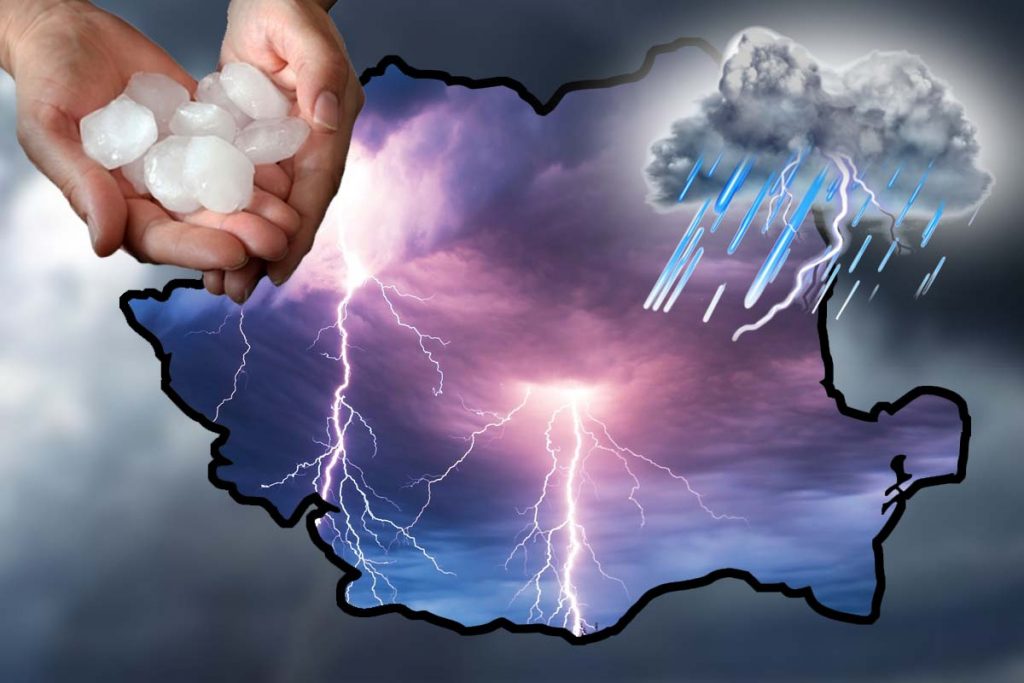 Adio, vreme frumoasă! România, sub alertă de furtuni puternice şi grindină