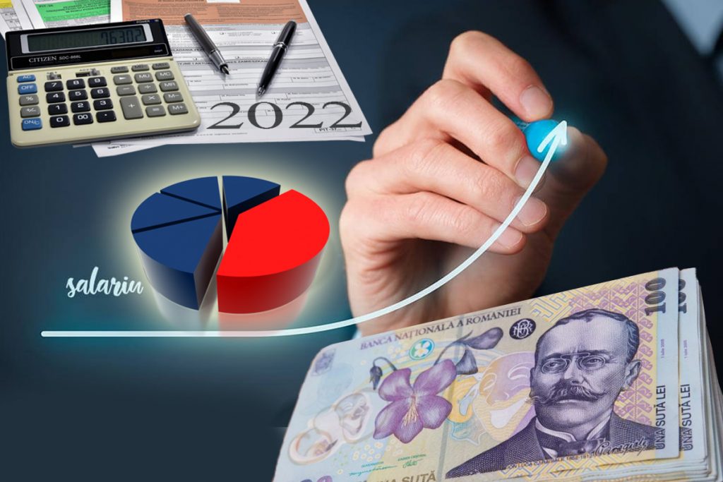 Cât este impozitul pe salariu în 2022. Cum se calculează şi ce taxe impune statul pe veniturile românilor