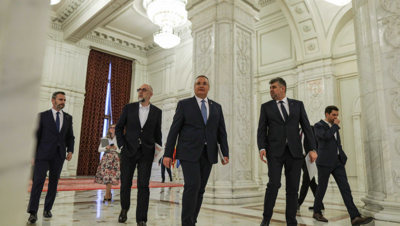 Liderii PSD, PNL si UDRM se intalnesc azi la Palatul Victoria