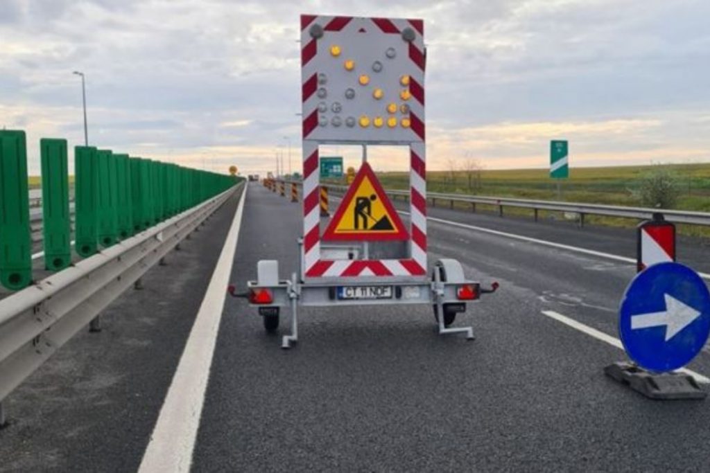 Lucrări importante pe A2. Traficul va fi deviat mai multe săptămâni