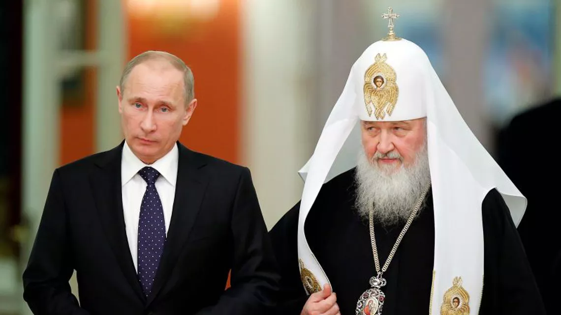 Propunere in premiera impotriva patriarhului Kirill al Rusiei