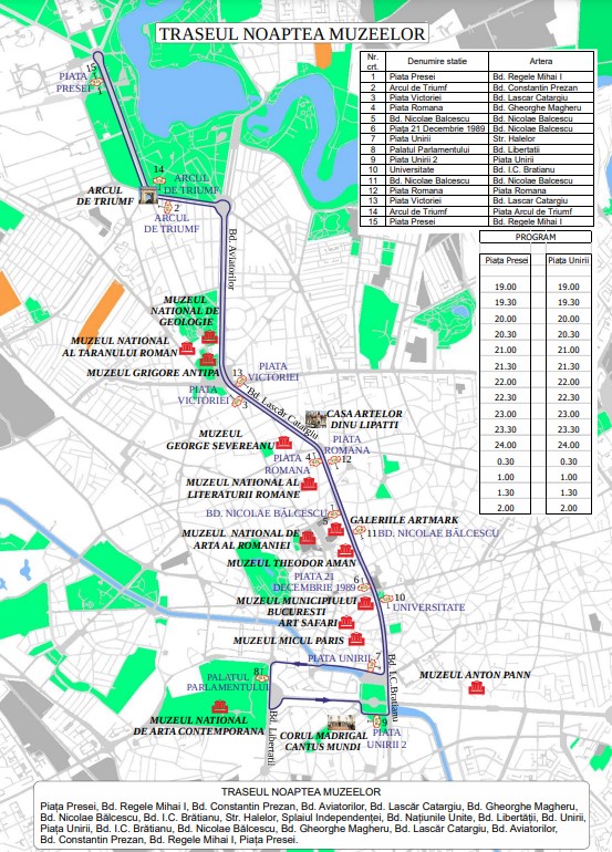 Traseul STB special 362 pentru Noapte Muzeelor 2022