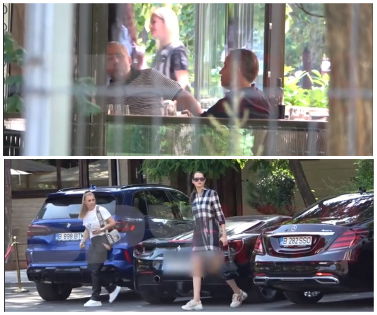 Anamaria Prodan si Laurentiu Reghecampf, fata in fata la un restaurant din Bucuresti