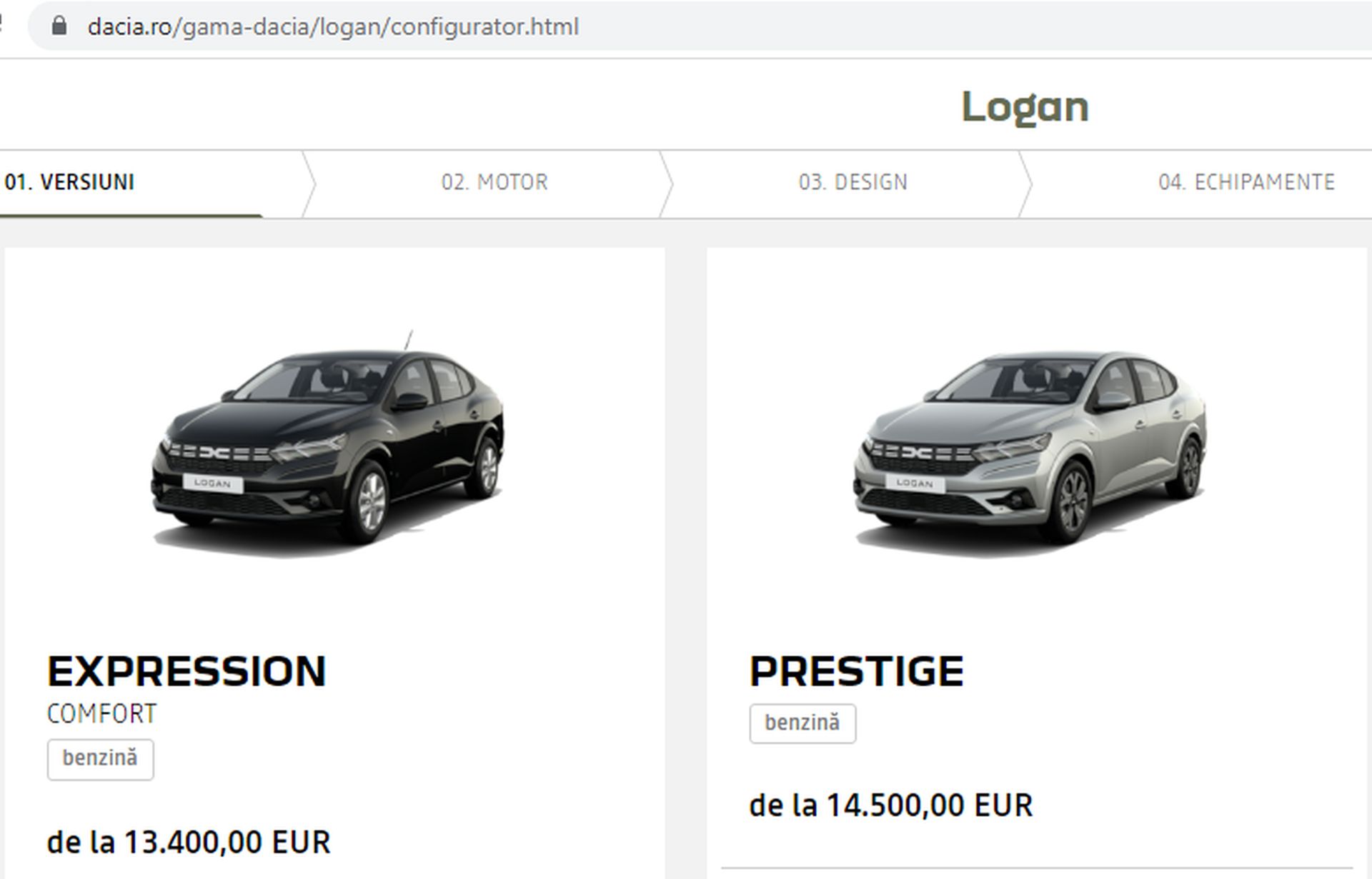 Vremurile când Dacia vindea mașini accesibile s-au dus: cel mai ieftin Logan are un preț de pornire de la 13.400 de euro