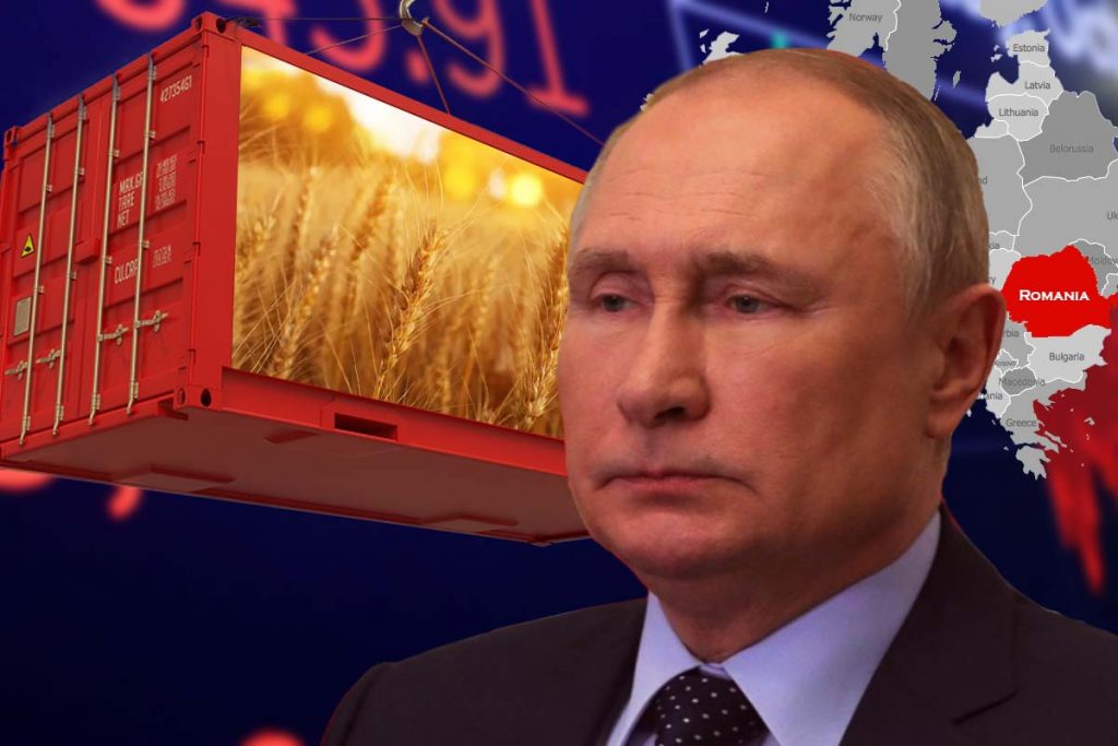 România, menționată în discursul recent al lui Vladimir Putin. Liderul rus a explicat ce rol are țara noastră în criza exportului de cereale