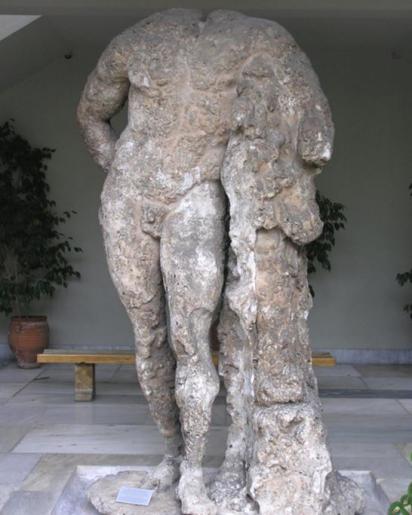 Unde a fost gasit capul de marmura al lui Hercule