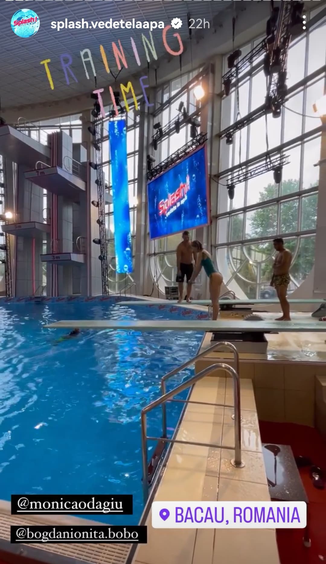 Antrenamante concurenti Splash