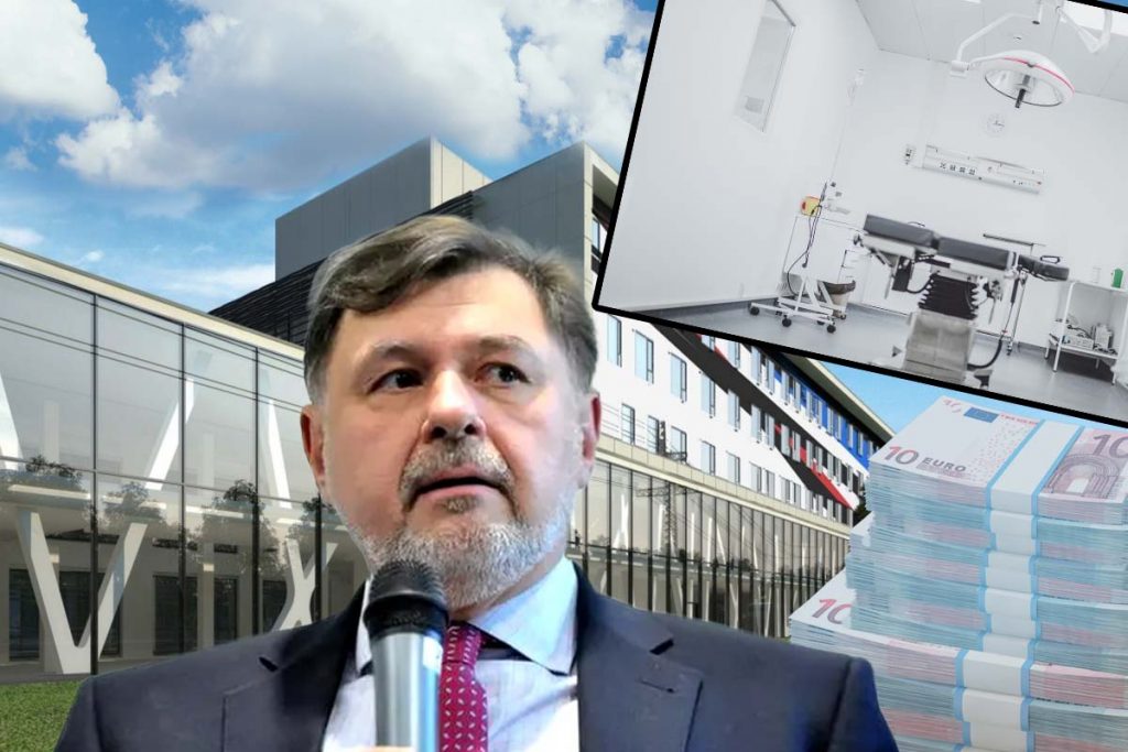 Câţi bani din PNRR sunt alocaţi pentru spitale. Alexandru Rafila, anunţ oficial