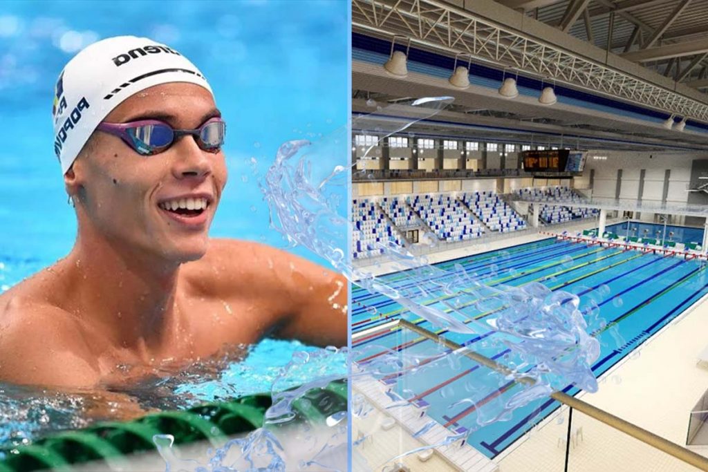 Ce a făcut David Popovici după un antrenament în bazinul de la Otopeni. Toţi cei prezenţi s-au mirat de gestul campionului mondial