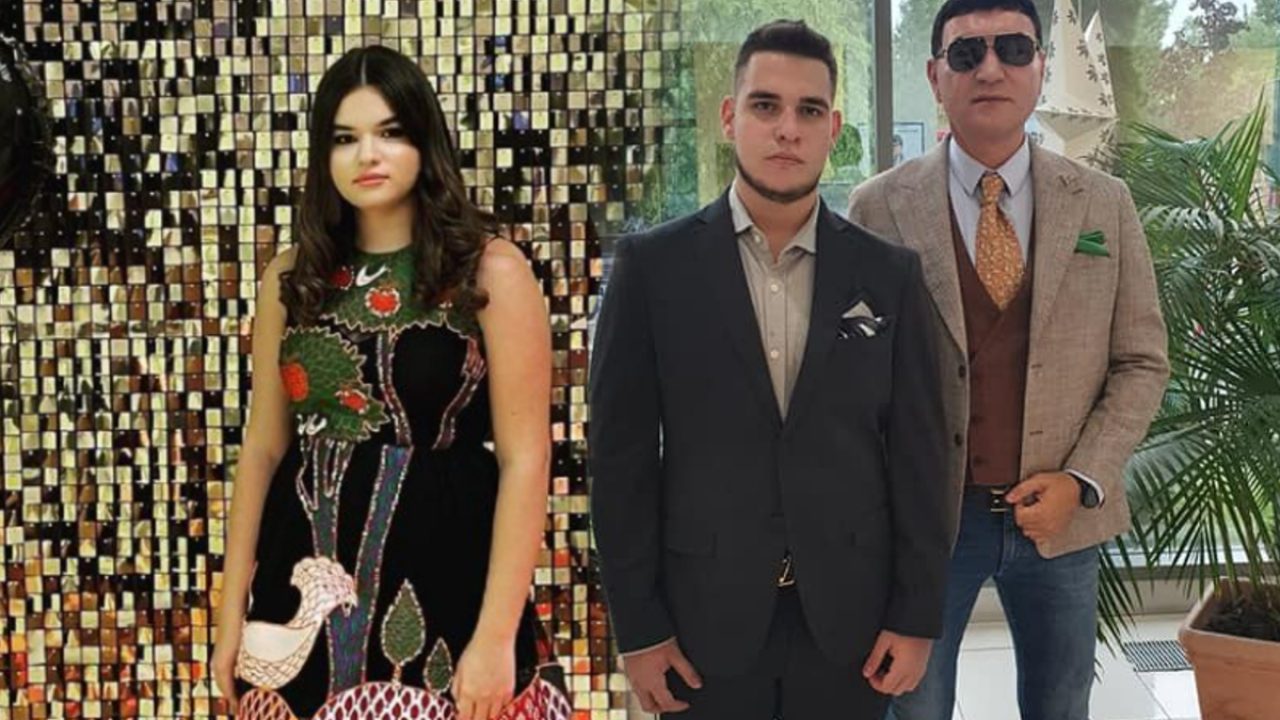 Cristi Borcea si cei doi gemeni ai sai