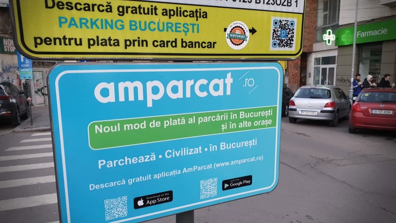 Fara locuri de parcare gratuite in centrul Bucurestiului. Ce patesc soferii care nu vor plati