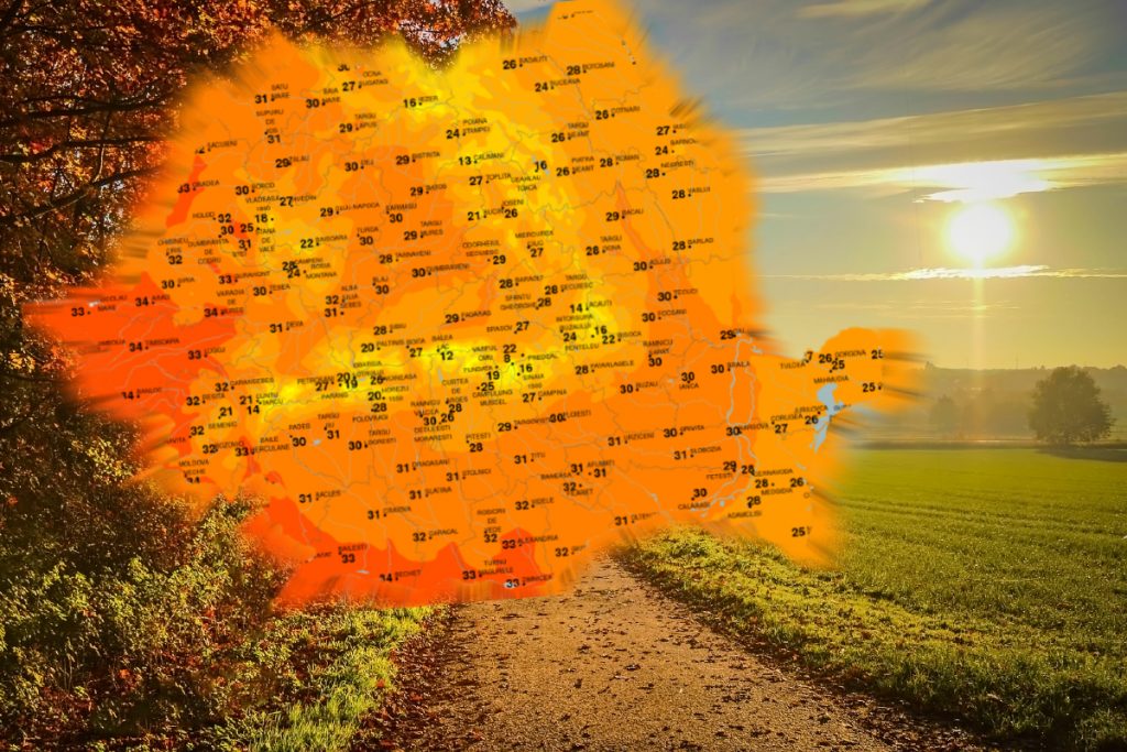 Prognoza meteo zilnică, luni 25 iulie. Ce temperaturi așteptăm în această zi