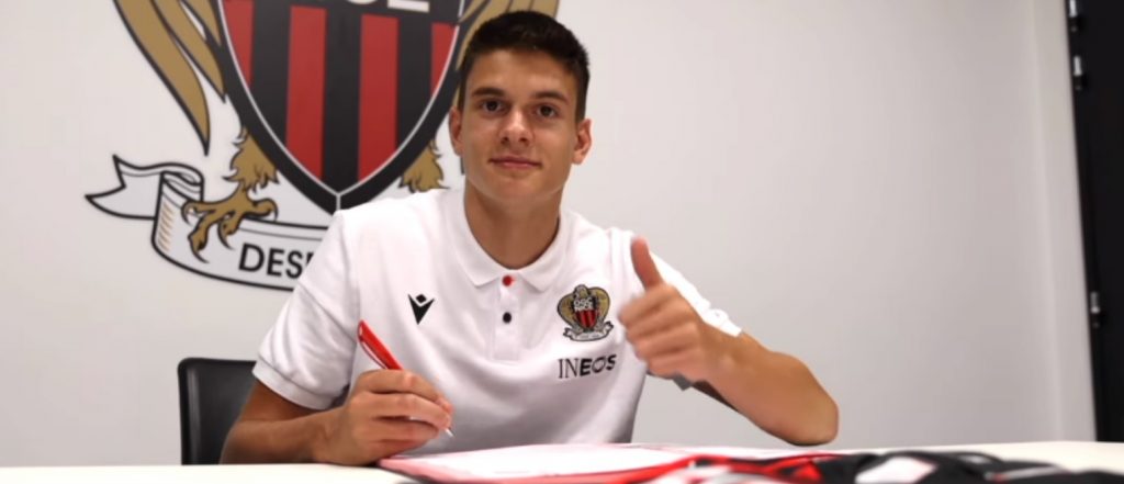 Rareș Ilie, emoționat la primul antrenament cu Nice. „Am venit aici să învăț și să joc”. Cine este românul care îl ajută