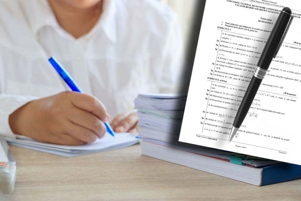 Subiecte titularizare 2022. Detalii despre proba scrisă a examenului