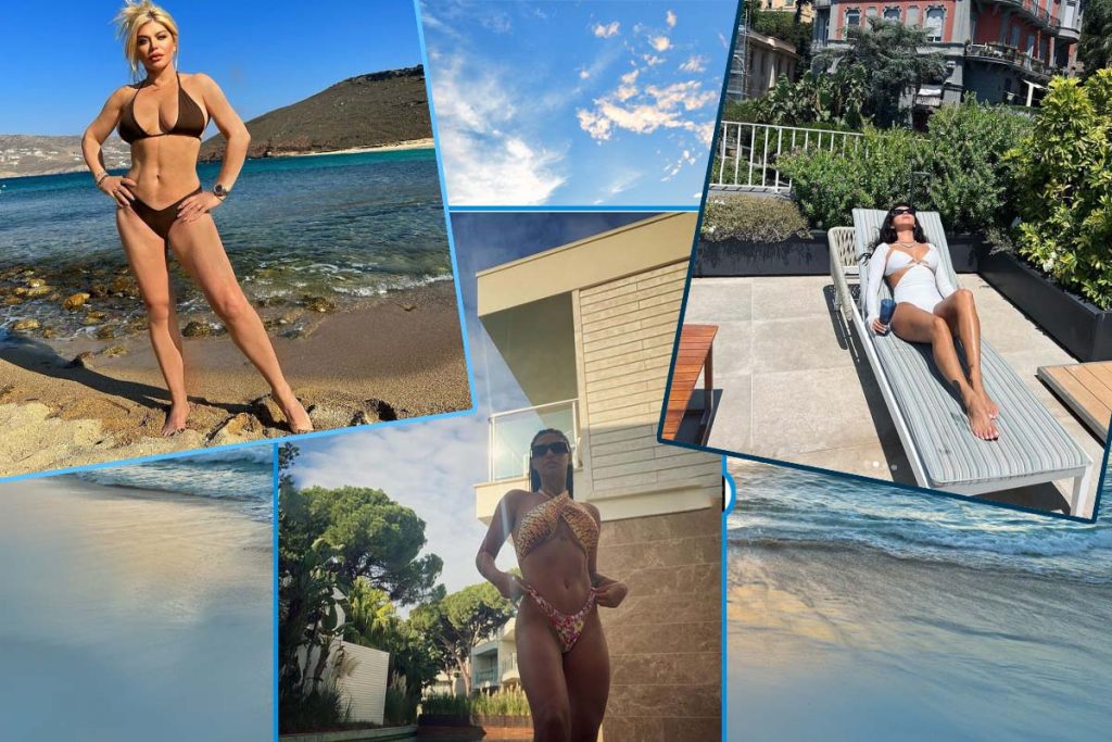 Top vedete din România în costum de baie. Imagini de neratat de pe plajă. GALERIE FOTO