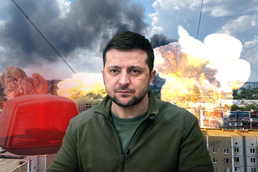 Zelenski cere evacuarea populaţiei din Doneţk. Oraşele din regiune, ţintele bombardamentelor