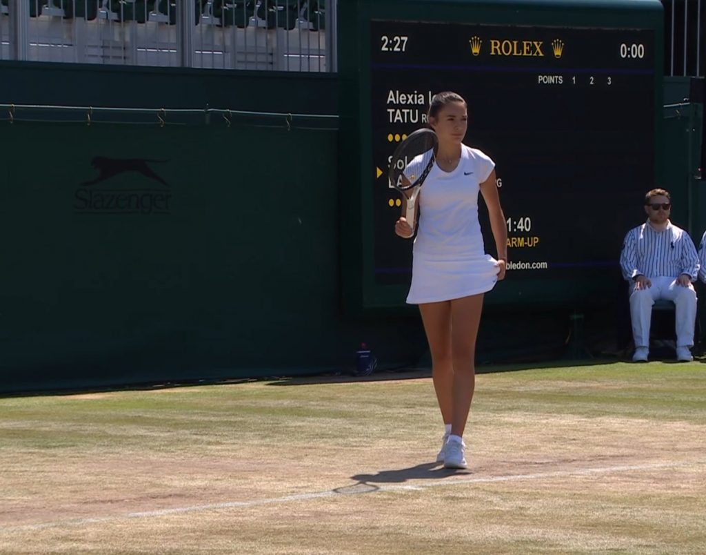 Alexia Tatu, Cenuşăreasa transformată în prinţesa turneului de la Wimbledon. „Nici măcar nu avea încălțări”