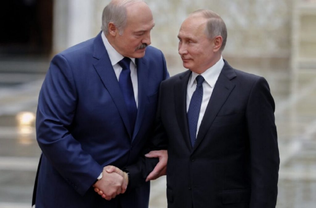 Izolat de Occident, Vladimir Putin forteza procesele de integrare cu Belarus. „Sanctiunile ne forteaza sa facem acest lucru”