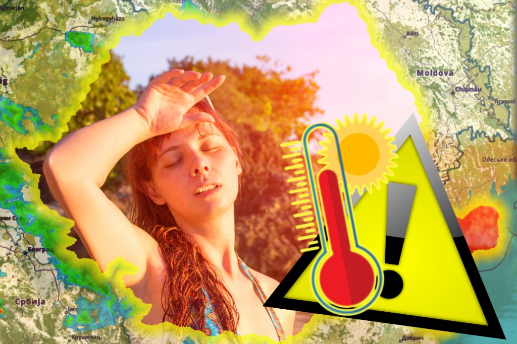 ANM a emis un cod galben de caniculă în România. Zonele în care temperaturile depășesc vineri 30 de grade Celsius