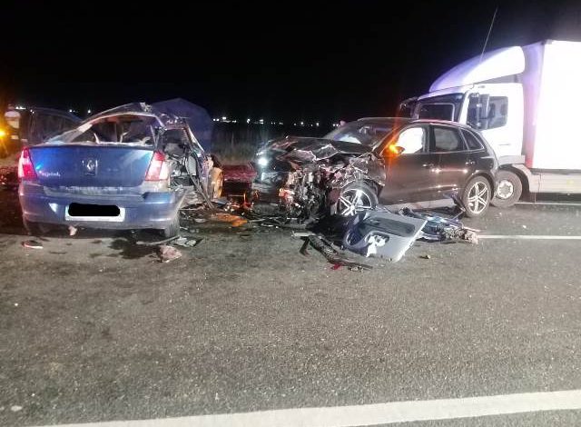 Accident auto grav la Buzau, pe DN E85