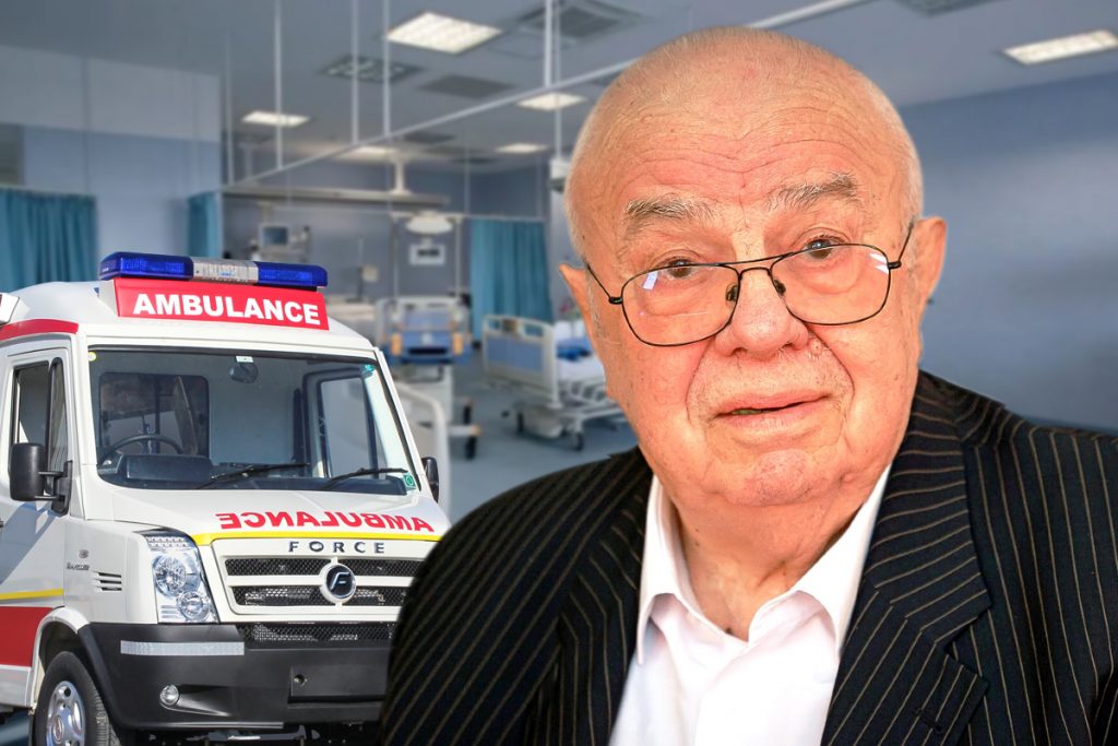 Alexandru Arșinel a ajuns din nou la spital. Ambulanța l-a luat direct de la azil
