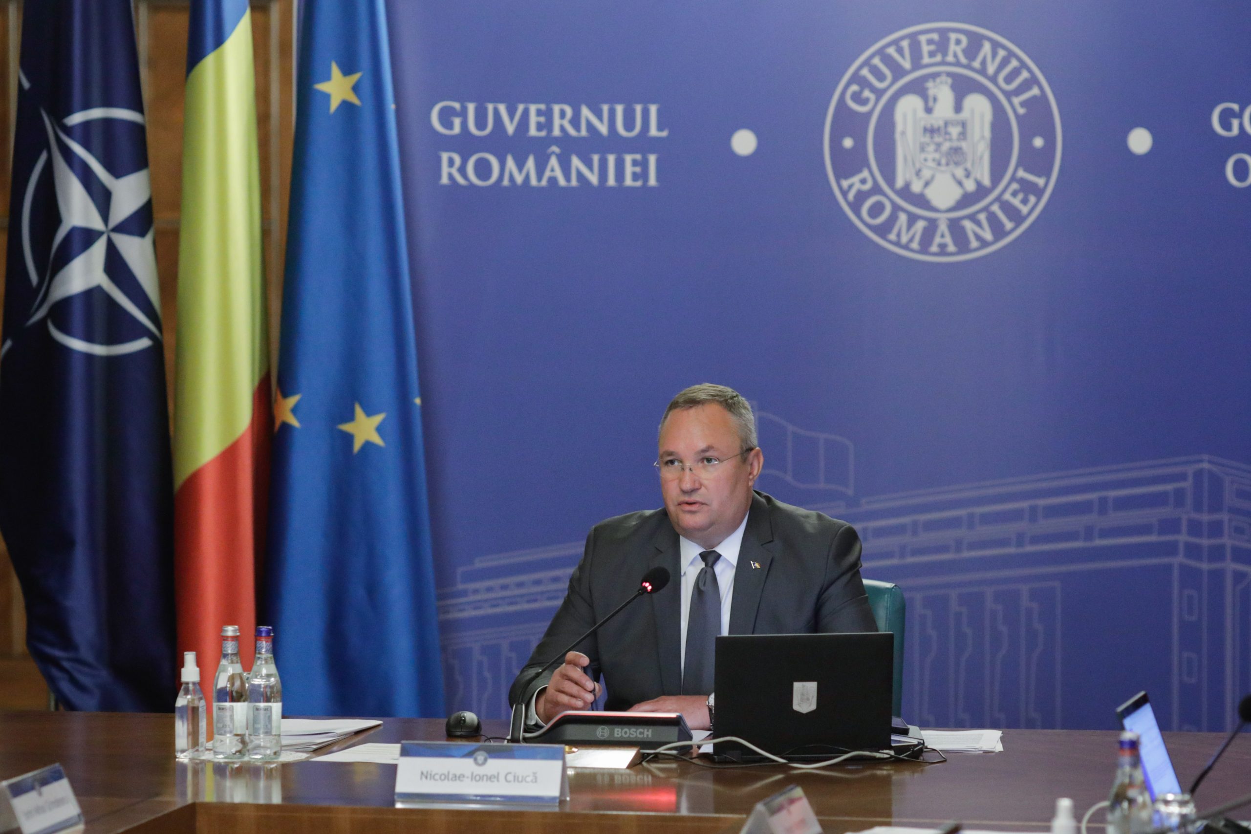 Nicolae Ciucă, intervenție vehementă. „Să ne dublăm eforturile pentru sprijinirea Ucrainei”. Unde a făcut declarațiile