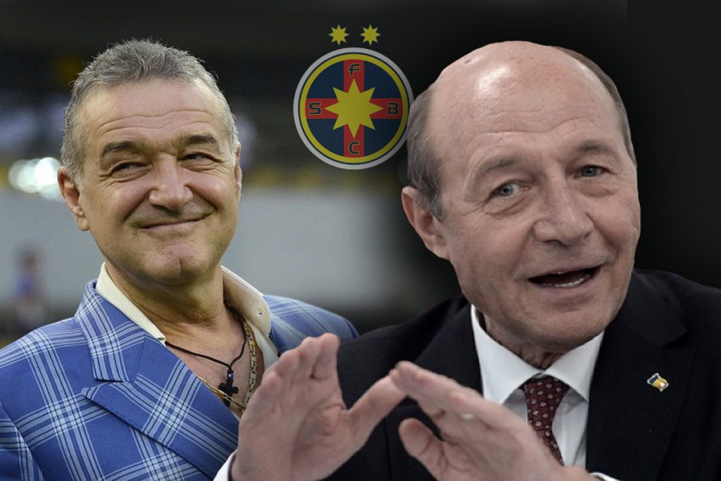 Gigi Becali a recunoscut abia acum. Cum i-a salvat Traian Băsescu clubul de la retrogradare. „A intervenit atunci”
