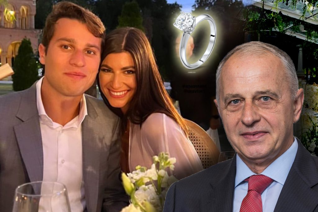 Logodnă cu fast pentru fiica lui Mircea Geoană. Ana și iubitul său au strălucit în ziua cununiei lor. GALERIE FOTO