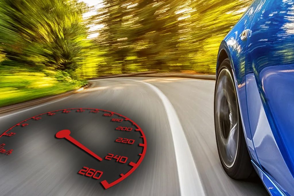 Moment de inconștiență la volan. Ce au descoperit polițiștii în mașina unui șofer care gonea cu 243 de km la oră pe A1