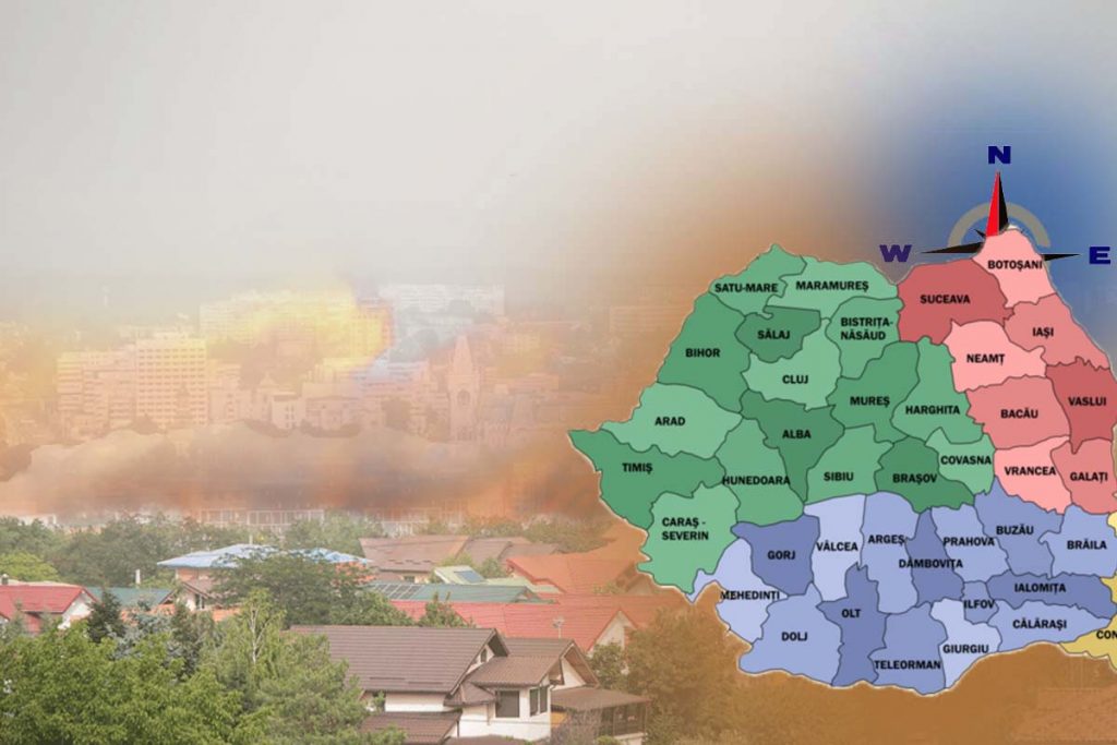 Norul de praf din nordul Moldovei s-a retras. Primele explicații ale specialiștilor